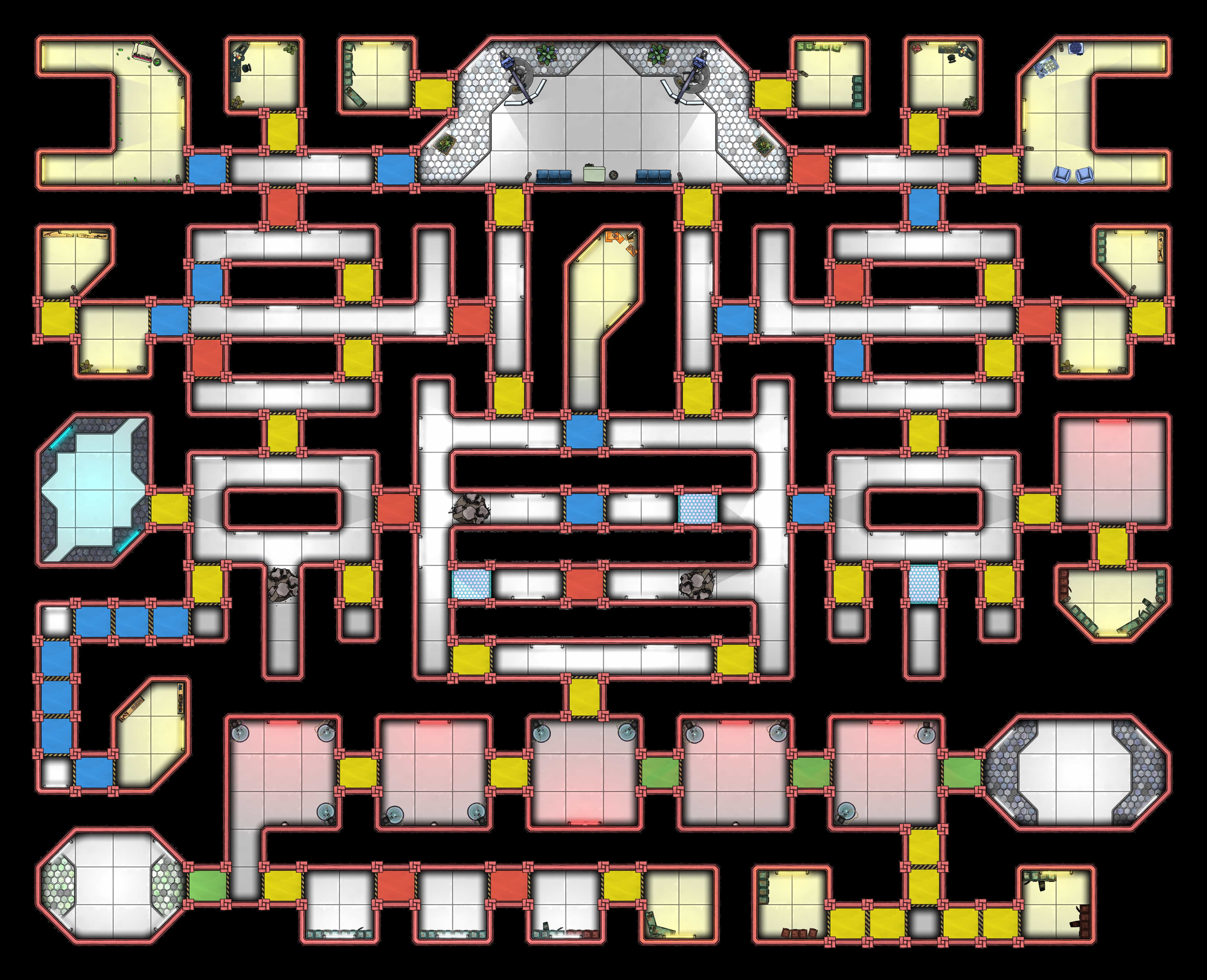 Time Fenix Torpid Zone - Low-energy area with powered-down technology for board game play